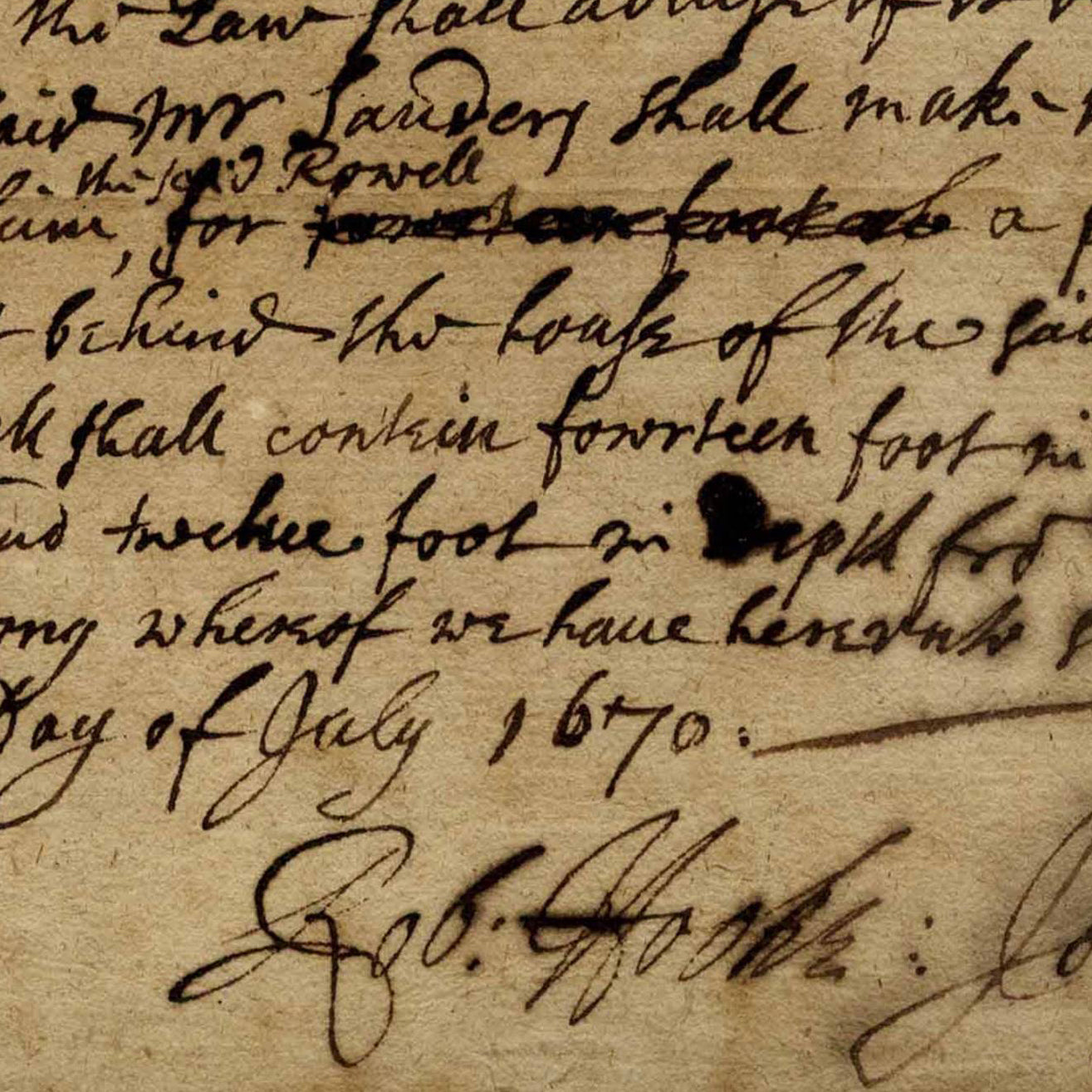 Robert Hooke Extremely Rare Signed Document with 1666 London Fire Associations Expected to Garner Over $50,000