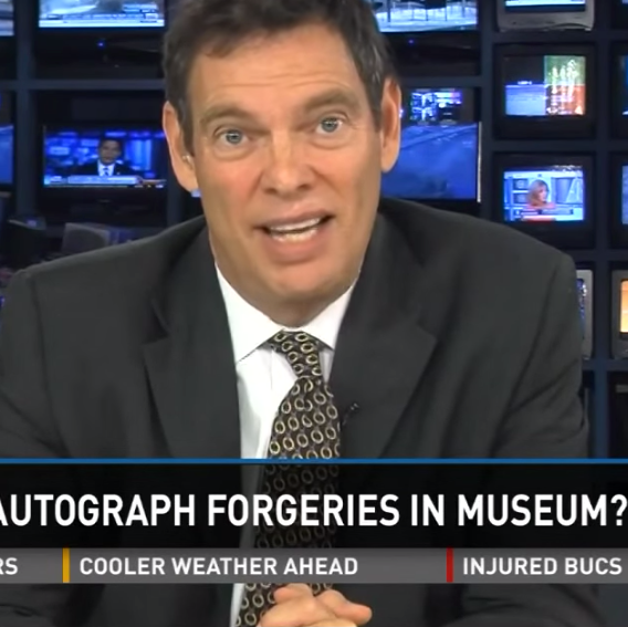 CBS News Consults "Reznikoff...One of The Best in the World" About a Guinness World Record-Holding Autographed Baseball Collection